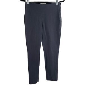 Everlane Gray Side-Zip Stretch Cotton Skinny Fit Pants Size 6
